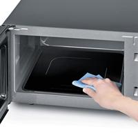 Severin MW 7762 Magnetron Zwart, RVS 800 W Grillfunctie - thumbnail