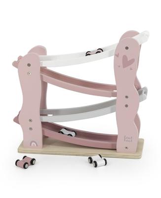 Label Label Autoglijbaan Roze