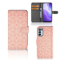 OPPO Find X3 Lite Telefoon Hoesje Pattern Orange - thumbnail