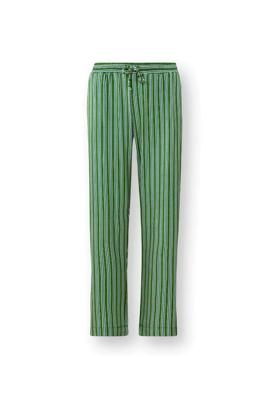 Pip Studio Belin Lange Broek Kente Stripe Groen XS