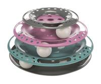 Kattenspeeltje Trixie Plastic Ø 25 × 13 CM - thumbnail