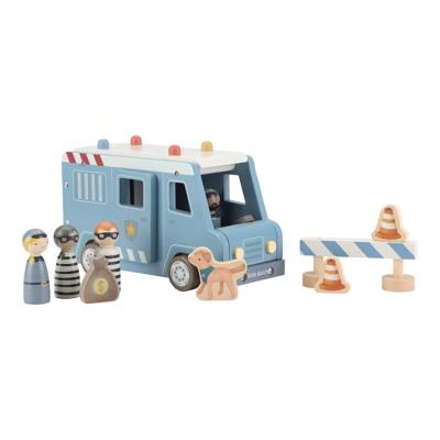 Little Dutch houten politiewagen set