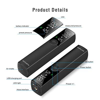 4Smarts 4smarts Elektrische Mini-Luftpumpe VoltP Accucompressor 8 bar