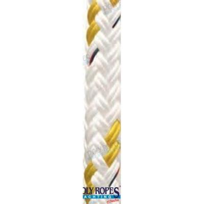 Cabos para escota POL2204733710 - POLY-BRAID-16 10MM. AMARILLO (220 M