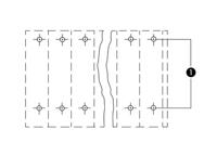 WAGO 736-304 Printplaatklem 84 stuk(s) - thumbnail