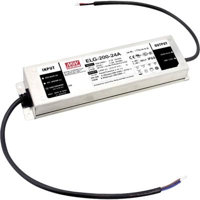 MEAN WELL ELG-200-C2100DA-3Y LED-driver Constante stroomsterkte 201.6 W 2100 mA 48 - 96 V/DC Dali, Montage op ontvlambare oppervlakken, Geschikt voor meubels,