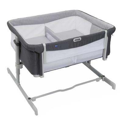 Co-sleep wieg Next2me Twins CHICCO grijs