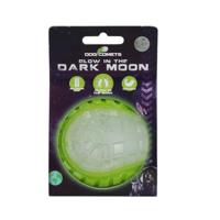 Dog Comets Glow in the Dark Moon Green M - thumbnail