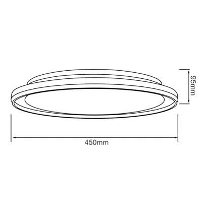 Brilliant Led plafondlampPederson - G99519/06 Brilliant Led plafondlampPederson - G99519/06
