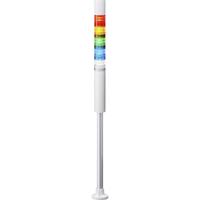 Patlite Signaalzuil LR4-5M2PJBW-RYGBC LED 5-kleurig, Rood, Geel, Groen, Blauw, Wit 1 stuk(s) - thumbnail