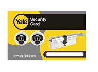YALE losneembare slotcilinder - voor buiten- / toegangsdeur - 6 pins - 4 sleutels - 30 x 40 mm - thumbnail