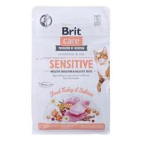 BRIT Care Grain-Free Sensitive Turkey&Salmon - droog kattenvoer - 400 g - thumbnail