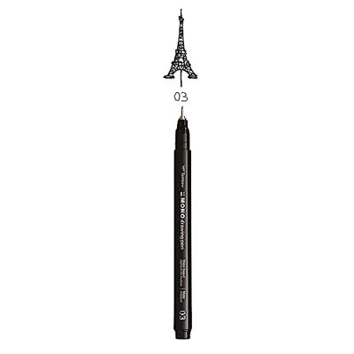 Tombow • fineliner mono drawing pen, line width 03 (approx. 0.35 mm), black
