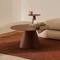 Kave Home Ronde Salontafel 'Wilshire' 80cm, kleur Terracotta - thumbnail