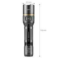 LED&apos;s Work Oplaadbare LED Zaklamp - 450 Lumen - IPX7 Waterdicht - Met 3 lichtstanden - thumbnail