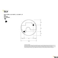 SLV HanglampHelia 10w geborsteld messing - 1002172 - thumbnail