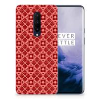 OnePlus 7 Pro | TPU bumper | Batik Rood - thumbnail