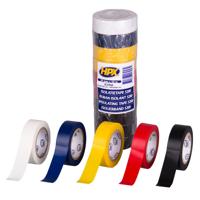 HPX PVC isolatietape | Gemengd | 19mm x 10m | set van 10 - IC1910 | 12 stuks IC1910 - thumbnail