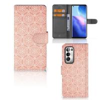 OPPO Find X3 Neo 5G | Telefoon Hoesje | Pattern Orange - thumbnail