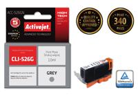 Activejet inkt ACC-526GN (Canon CLI-526G vervanging; Supreme; 10 ml; grijs) - thumbnail