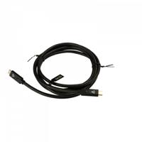 V7 V7UCC-2M-BLK-1E USB-C naar USB-C kabel 2 m Zwart - thumbnail