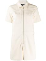 A.P.C. zipped playsuit - NEUTRALS - thumbnail