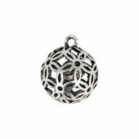 Engelenroeper Hanger in Bloemmotief - thumbnail