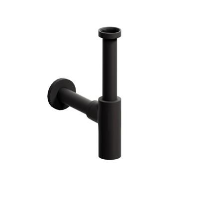 Clou InBe Designsifon Type 1 Messing Mat Zwart 5x28.5x23cm Clou InBe Designsifon Type 1 Messing Mat Zwart 5x28.5x23cm