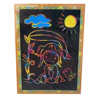 LG Imports kraskaart natuur junior 13 x 17 cm papier 2 delig LG Imports kraskaart natuur junior 13 x 17 cm papier 2 delig