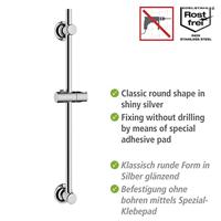 Wenko Douchestang (Chroom) - thumbnail