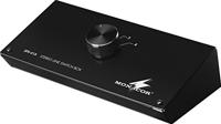 Monacor SPS-41A Stereo Line Switch Box Zwart - thumbnail