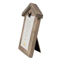 Clayre & Eef Fotolijst 17x3x21 cm Bruin Hout Rechthoek Fotohouder - thumbnail