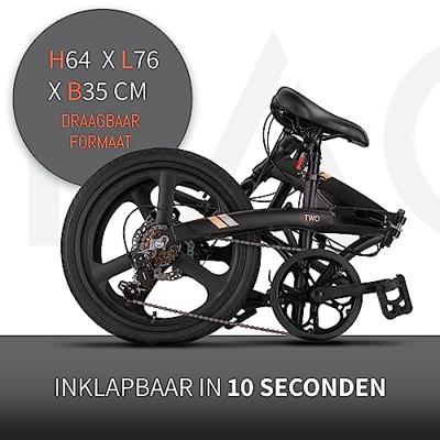 Pacto Two 20 inch Vouwfiets 6v