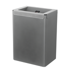 SanTRAL SanTRAL PLUS afvalbak open 25l Smart-Ready - RVS - thumbnail