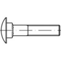 TOOLCRAFT 1061364 Platbolschroef M5 45 mm Vierkant DIN 603 RVS A2 100 stuk(s) - thumbnail