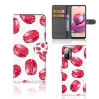 Xiaomi Redmi Note 10/10T 5G | Poco M3 Pro | Book Cover | Pink Macarons - thumbnail