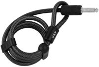 AXA RLS insteekkabel zwart 115cm x 10mm - thumbnail