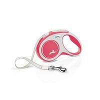 Flexi rollijn new comfort tape S rood 5 meter - thumbnail