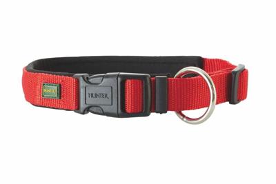 Hondenhalsband Hunter Neopren Vario Rood