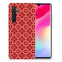 Xiaomi Mi Note 10 Lite | TPU bumper | Batik Rood - thumbnail
