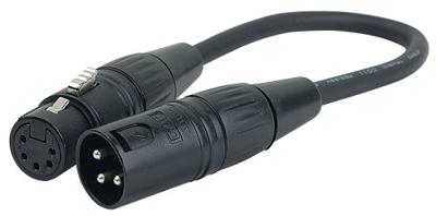DAP DAP FLA37 - XLR 3P male - XLR 5P female kabel