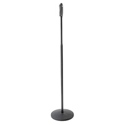 K&M 26250 One hand Performance microfoonstatief met ronde voet