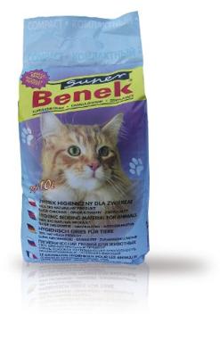 Certech Super Benek Compact Natural - Klonterende kattenbakvulling 10 l