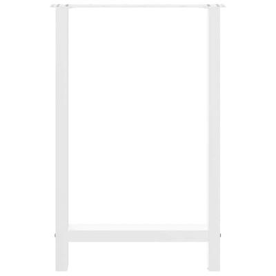 Bartafelpoten 2 st 60x(90-91) cm staal wit Bartafelpoten 2 st 60x(90-91) cm staal wit