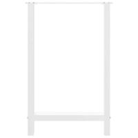 Bartafelpoten 2 st 60x(90-91) cm staal wit - thumbnail