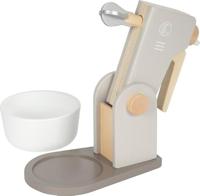 Small Foot - houten mixer speelset grijs "tasty" - thumbnail