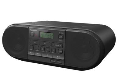 Panasonic RX-D500EG-K Radio/CD-speler VHF (FM) CD, FM, USB Zwart