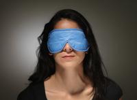 Cocoon Eye Shades de Luxe Slaapmasker Light Blue / Grey - thumbnail