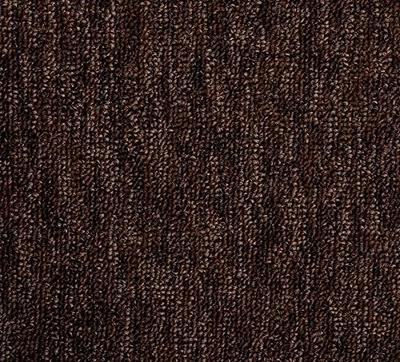 Tapeso Rond vloerkleed Lush - bruin - 100 cm rond