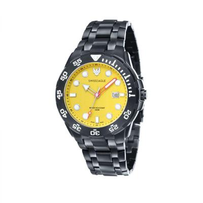 Swiss Eagle Sea Bat 3 Hand Date SE-9040-55 46mm